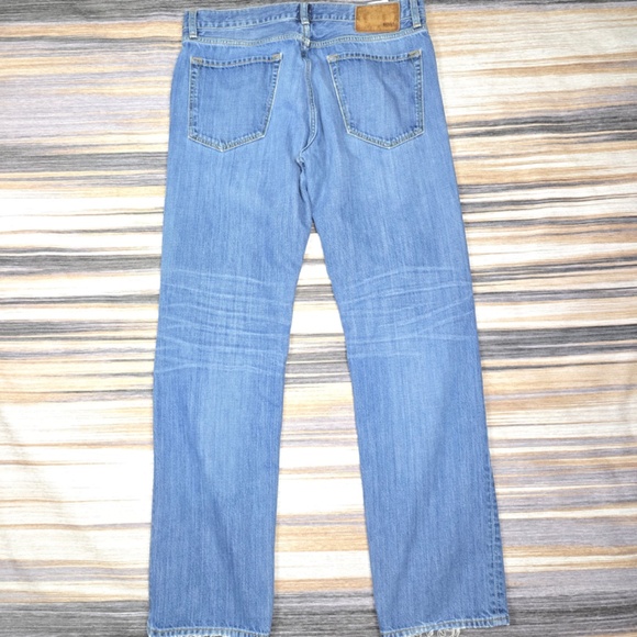 HUGO BOSS- Mens 36 X 34 Maine Jeans Regular Fit Special Finishing Whiskering - Picture 3 of 10